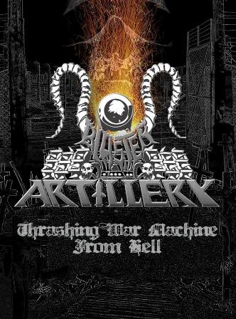 BLASTER ARTILLERY - Thrashing War Machine from Hell cover 