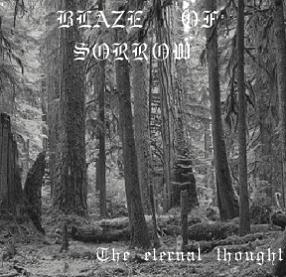 BLAZE OF SORROW - The Eternal Thought cover 