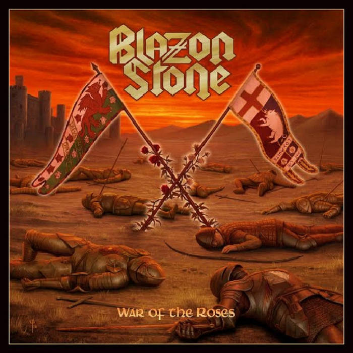 BLAZON STONE - War of the Roses cover 