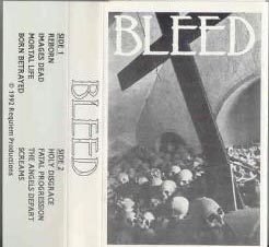 BLEED (WI) - Demo 1992 cover 