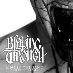 BLEEDING THROUGH - Line in the Sand cover 