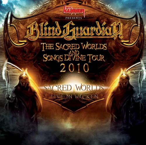 BLIND GUARDIAN - The Sacred Worlds and Songs Divine Tour 2010 cover 