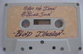 BLIND ILLUSION - Second 1983 demo cover 