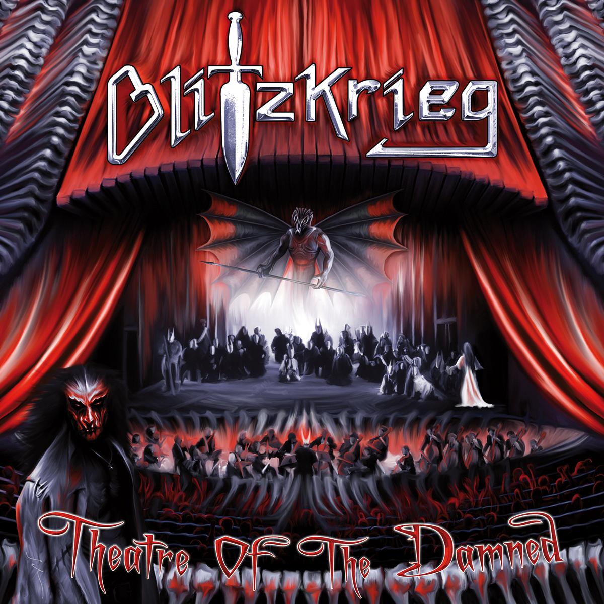 BLITZKRIEG (2) - Theatre Of The Damned cover 