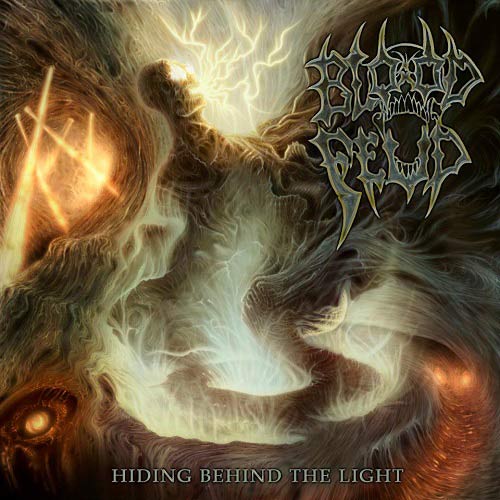 BLOOD FEUD - Hiding Behind The Light cover 