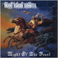 BLOOD ISLAND RAIDERS - Night of the Frost cover 