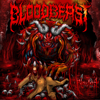 BLOODBEAST - Bloodlust cover 