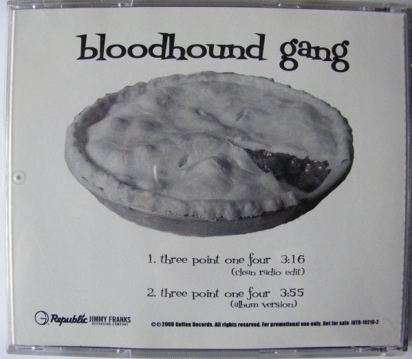 BLOODHOUND GANG - Three Point One Four cover 