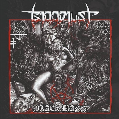 BLOODLUST - Black Mass cover 
