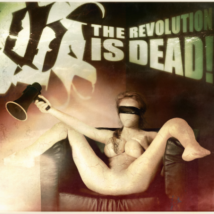 BLUTMOND - The Revolution is Dead! cover 