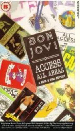BON JOVI - Access All Areas: A Rock & Roll Odyssey cover 