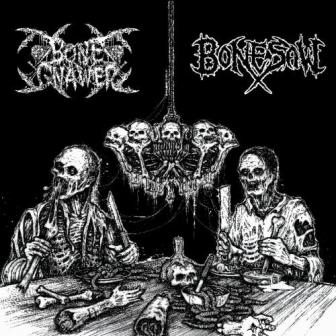 BONESAW - Bone Gnawer / Bonesaw cover 