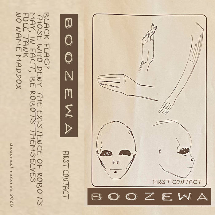 BOOZEWA - First Contact cover 