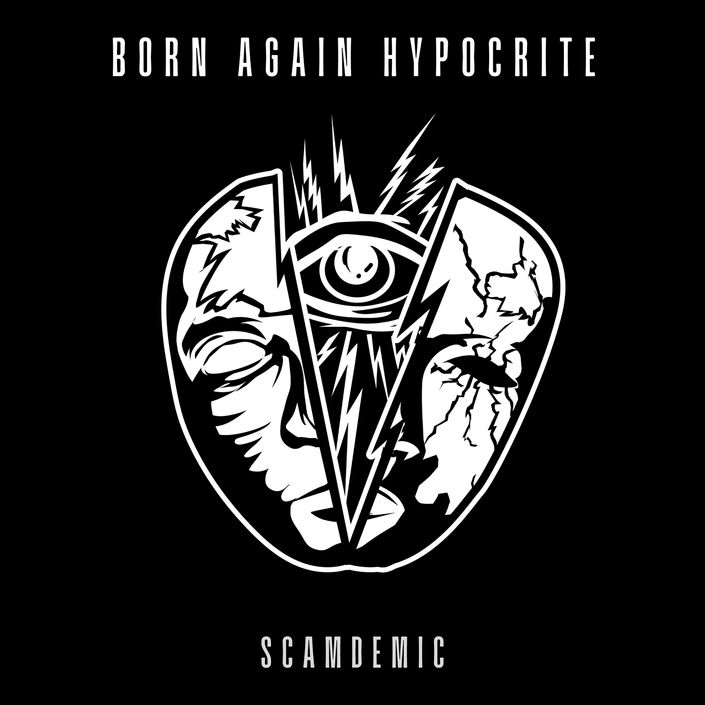 BORN AGAIN HYPOCRITE - Scamdemic cover 