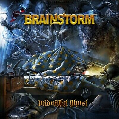 BRAINSTORM - Midnight Ghost cover 