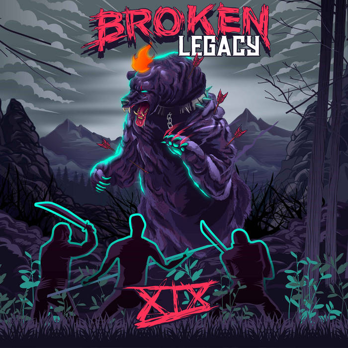 BROKEN LEGACY - XIX cover 
