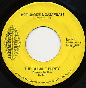 BUBBLE PUPPY - Hot Smoke And Sassafras / Lonely cover 