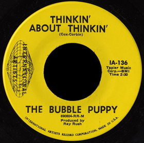 BUBBLE PUPPY - Thinkin' About Thinkin' / Days Of Our Time cover 