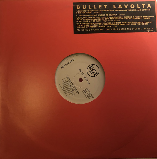 BULLET LAVOLTA - Over the Shoulder / X Fire cover 
