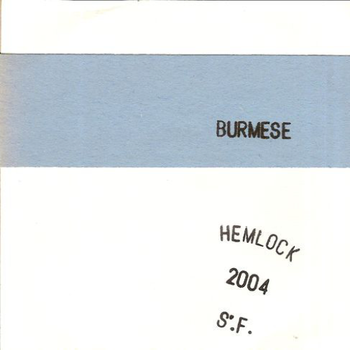 BURMESE - Hemlock 2004 S.F. cover 