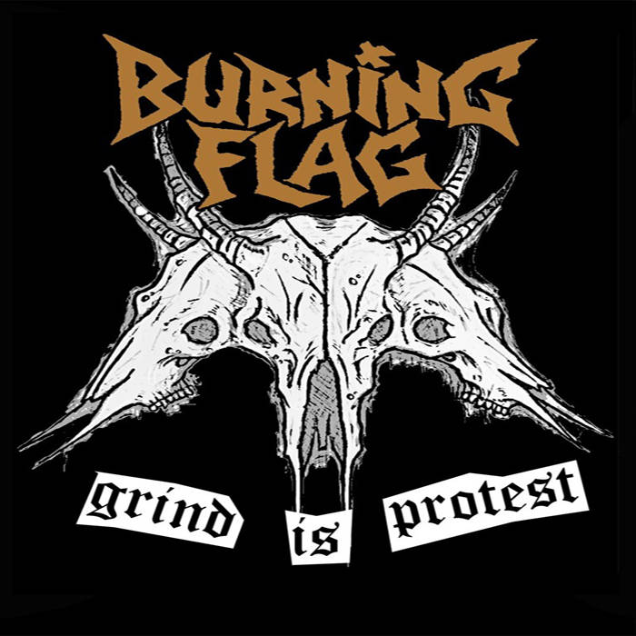 BURNING FLAG - Grind Is Protest cover 