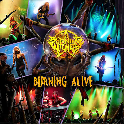 BURNING WITCHES - Burning Alive cover 
