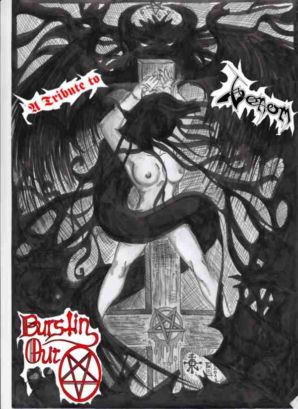BURSTIN' OUT - A Tribute To Venom - Demo cover 