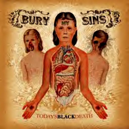 BURY MY SINS - Today's Black Death cover 