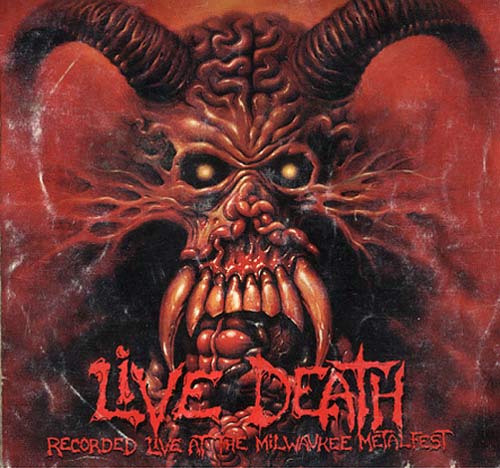 CANCER - Live Death cover 