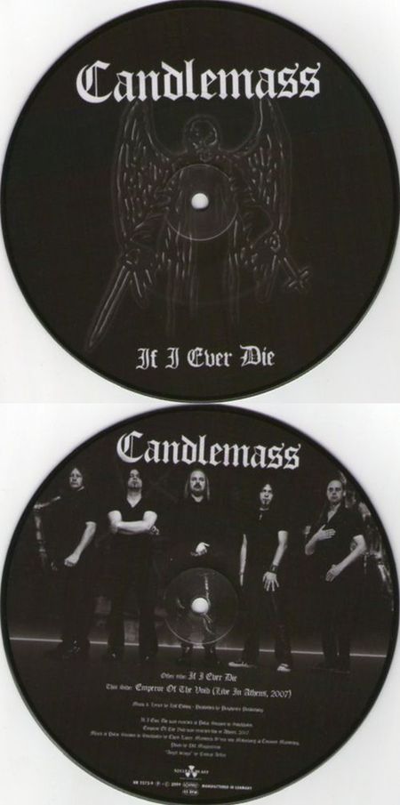 CANDLEMASS - If I Ever Die cover 