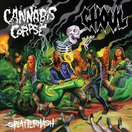 CANNABIS CORPSE - Splatterhash cover 