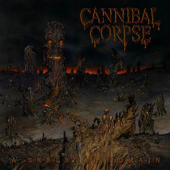 CANNIBAL CORPSE - A Skeletal Domain cover 