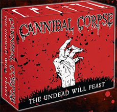 CANNIBAL CORPSE - The Undead Will Feast cover 