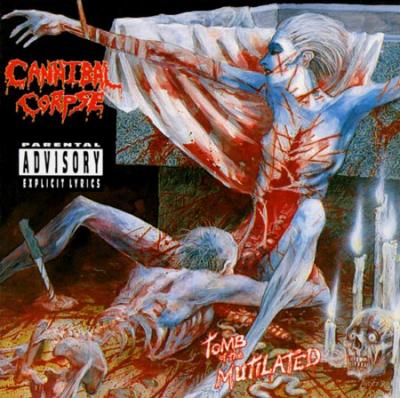 CANNIBAL CORPSE - Tomb of the Mutilated cover 