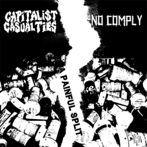 CAPITALIST CASUALTIES - A Painful Split cover 