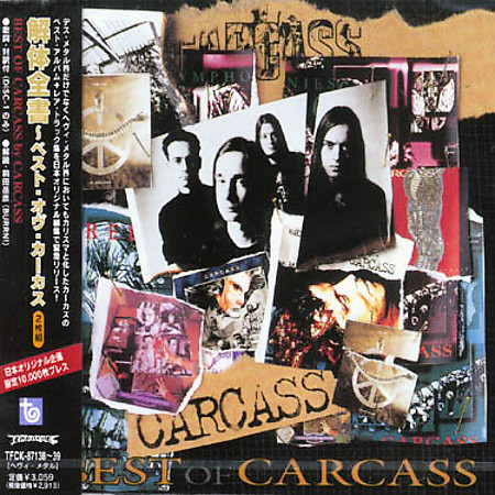 CARCASS - Best of Carcass cover 