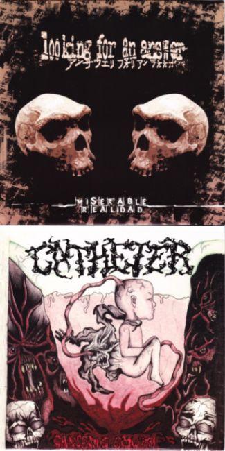 CATHETER - Miserable Realidad / Cancerous Growth cover 