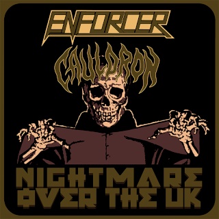 CAULDRON - Nightmare Over the UK cover 