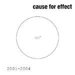 CAUSE FOR EFFECT - 2001-2004 cover 