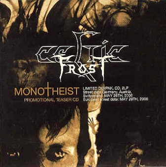 CELTIC FROST - Monotheist (Sampler) cover 