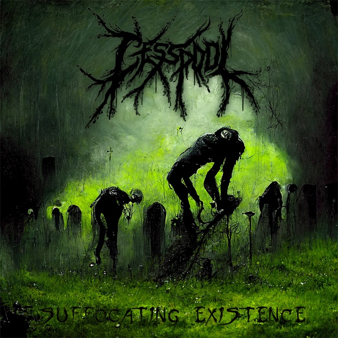 CESSPOOL - Suffocating Existence cover 