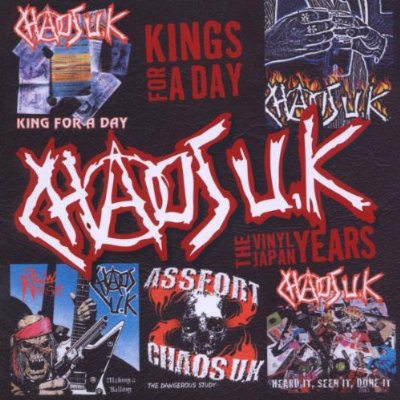 CHAOS U.K. - Kings For A Day - The Vinyl Japan Years cover 