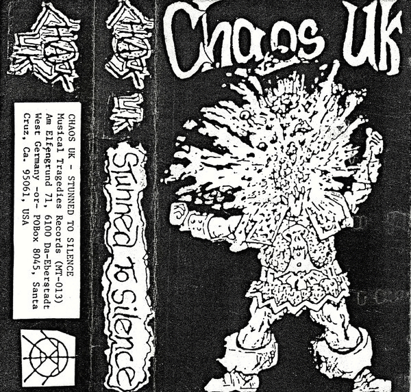 CHAOS U.K. - Stunned To Silence cover 