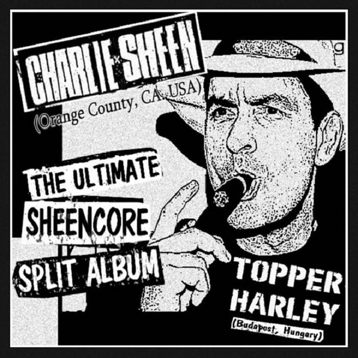 CHARLIEXSHEEN - The Ultimate Sheencore Split Album cover 