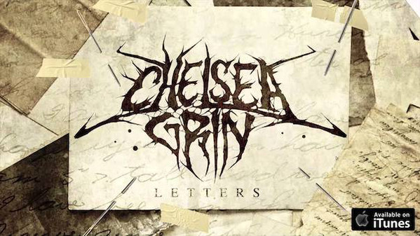 CHELSEA GRIN - Letters cover 
