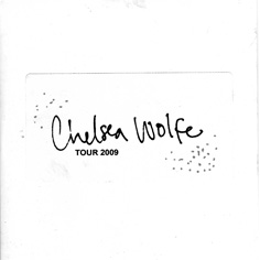 CHELSEA WOLFE - Tour 2009 cover 