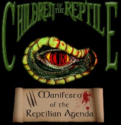 CHILDREN OF THE REPTILE - Manifesto Of The Reptilian Agenda cover 
