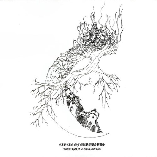 CIRCLE OF OUROBORUS - Kuuhun kahlittu cover 
