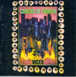 CIRCUS OF POWER - Vices cover 