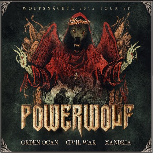 CIVIL WAR - Wolfsnächte 2015 Tour EP cover 